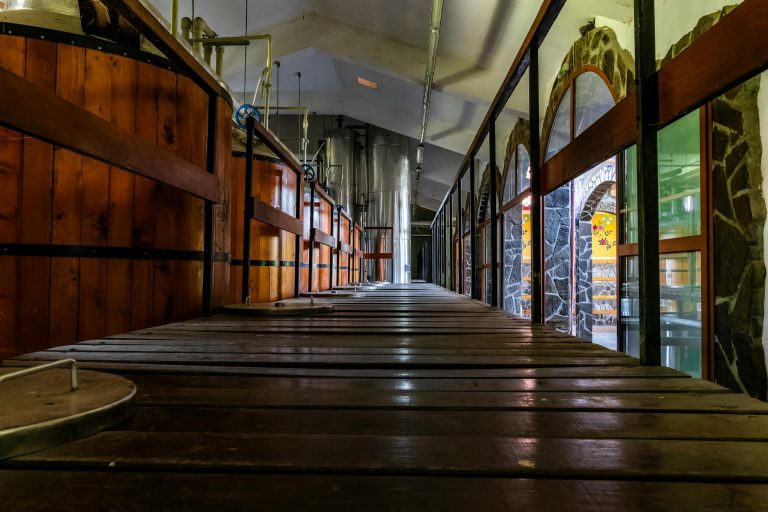 Interior of Brewery Museum