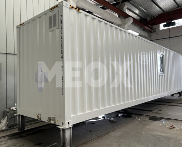 The shipping container dormitory is long-lasting