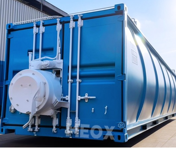 Containerised water treatment plant installation and setup