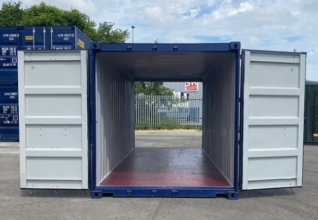 Creating Vertical Space: The Advantages of a double height shipping container​
