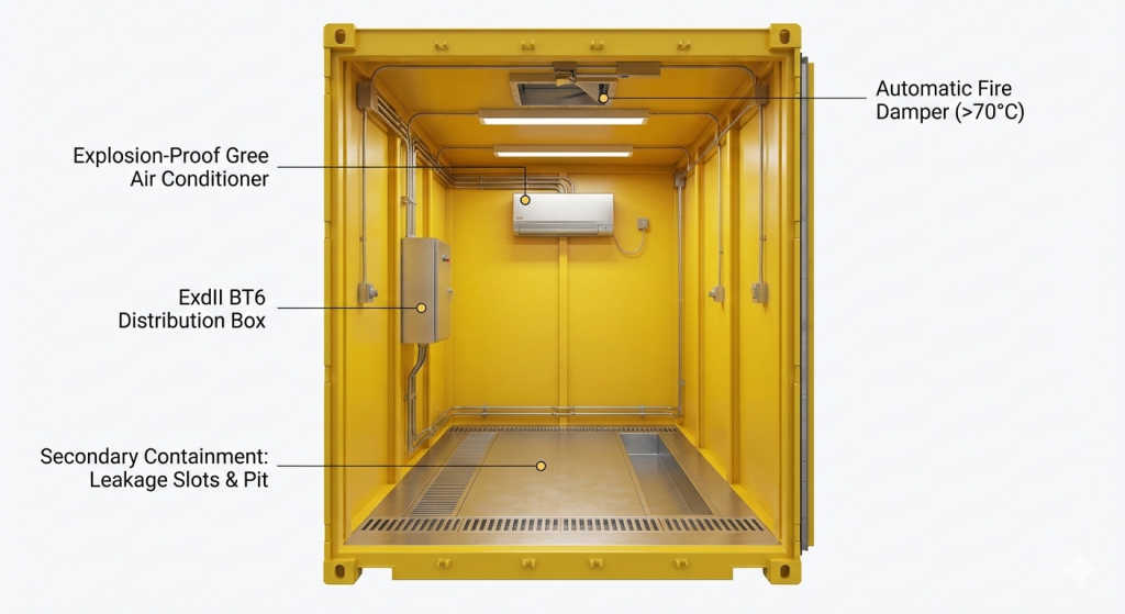 Dangerous Goods Storage Units frame