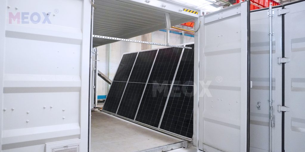 solar container and communication backup battery 