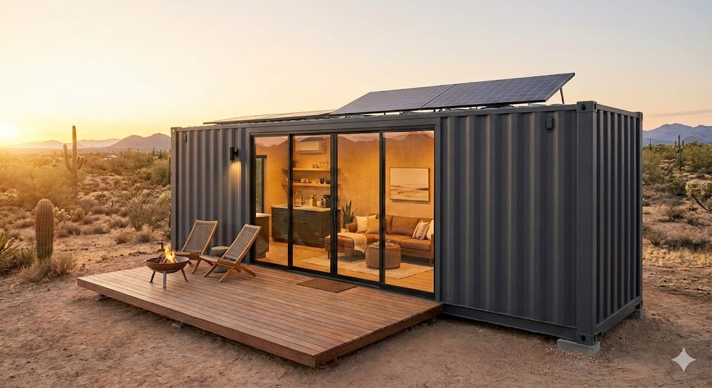 shipping container home