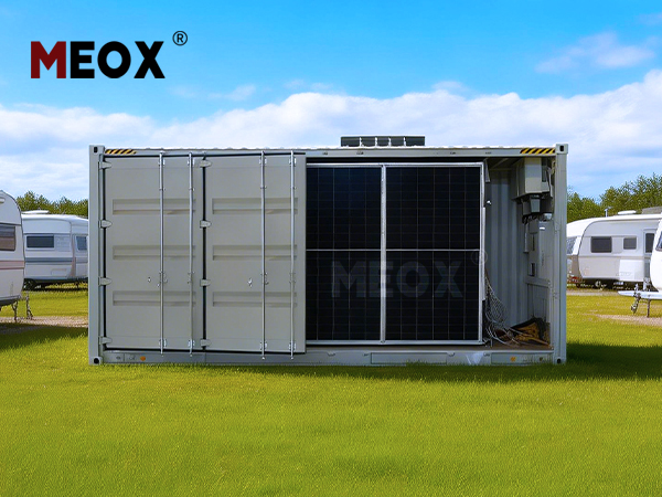 motorhome with solar panels