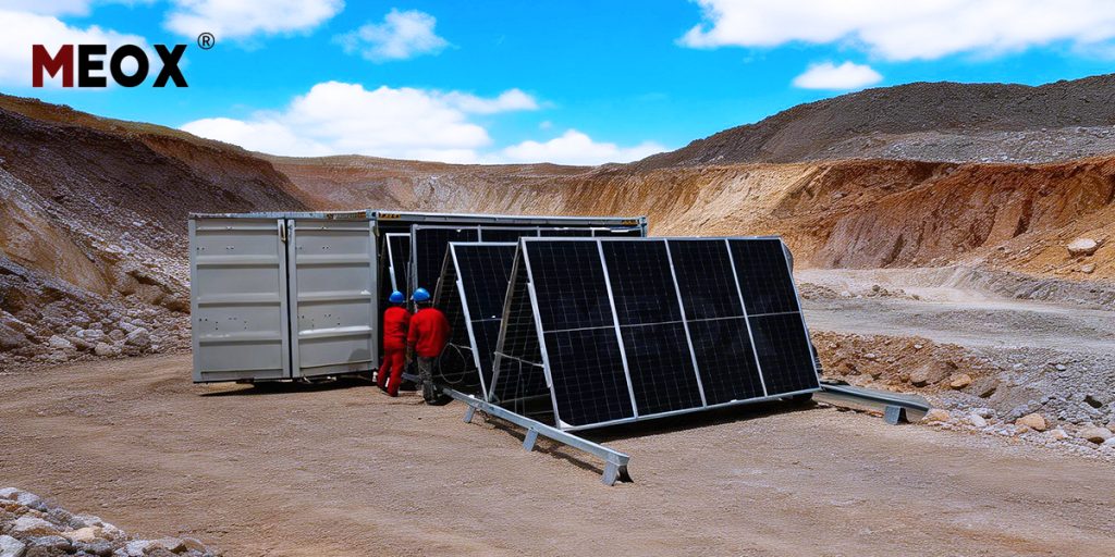 large-scale solar battery charger