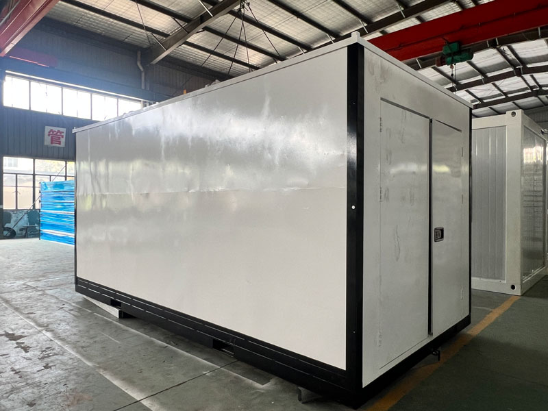 foldable steel storage container