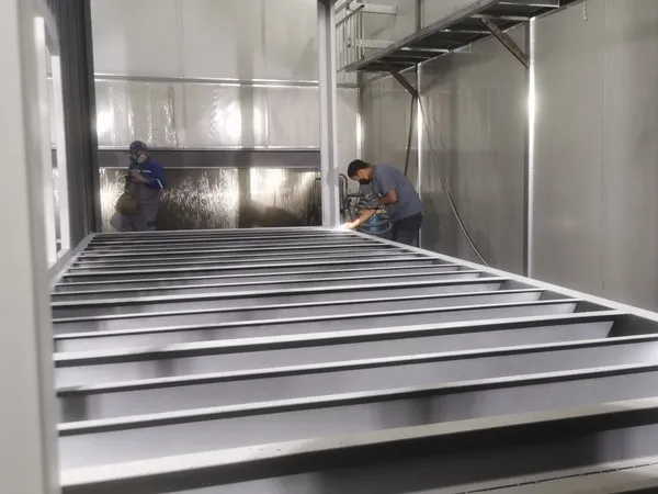 40ft high cube open side container