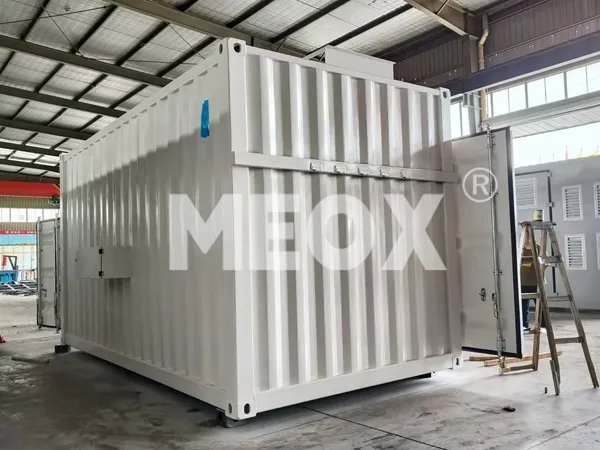 shipping container growing lettuce