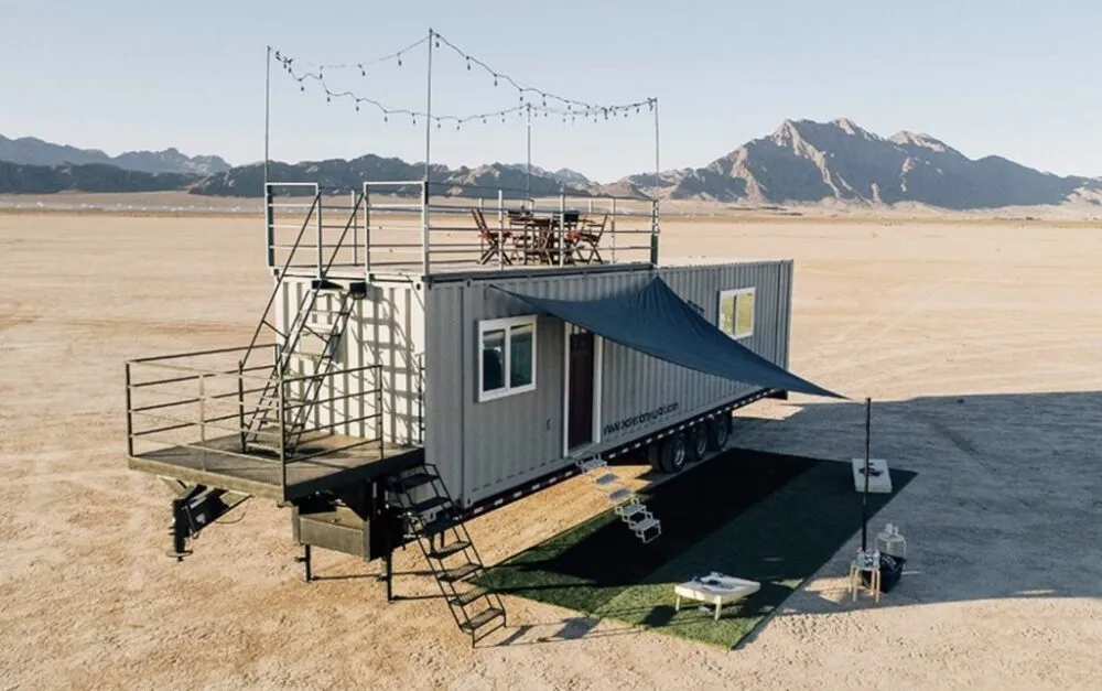 Side Opening Shipping Container