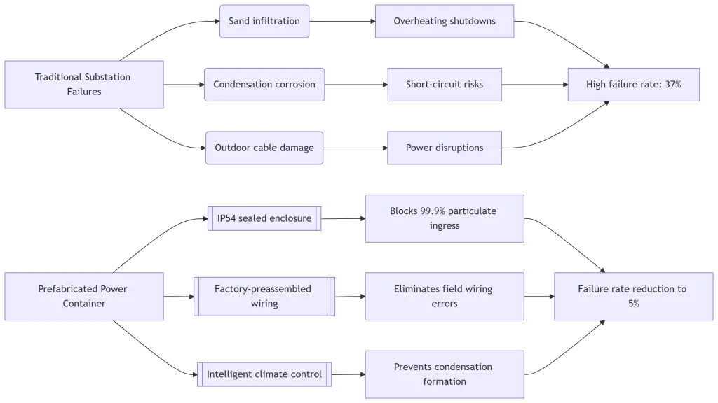 Prefabricated-power-container