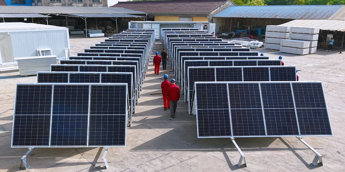 Eco-Friendly Living in a Solar Container House