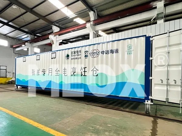 Preparing the Shipping Container