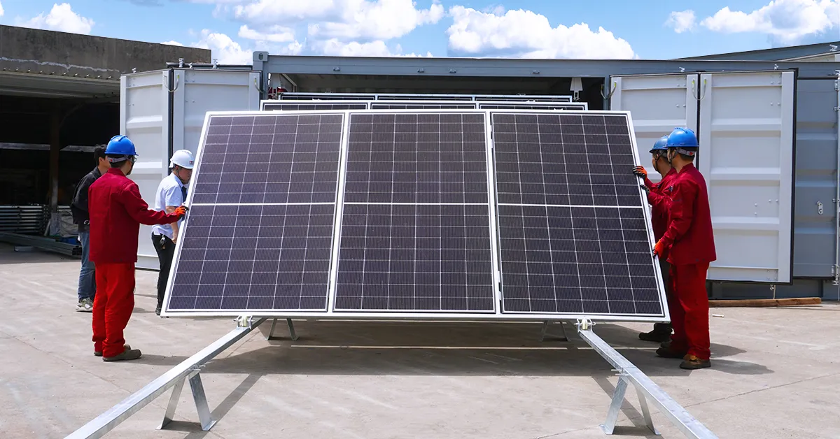 Refugee Solar Solutions ISO Container Requirements