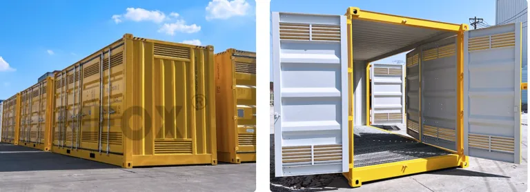 Customised Shipping Containers for Sale Ventilated