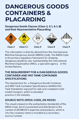 DANGEROUS GOODSCONTAINERS &PLACARDING