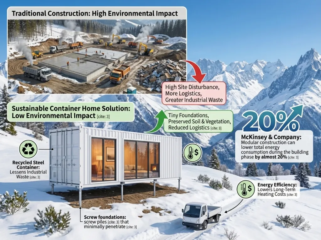 Container Houses For Ski Resorts 1