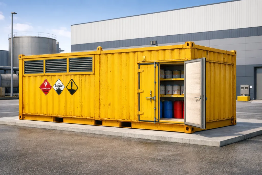 Hazmat Storage Containers
