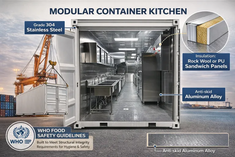 Modular Portable Kitchen Units
