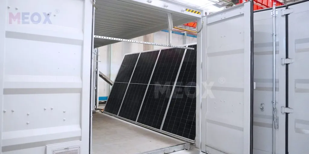 solar container and communication backup battery 