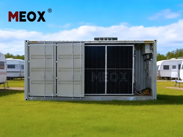 motorhome with solar panels