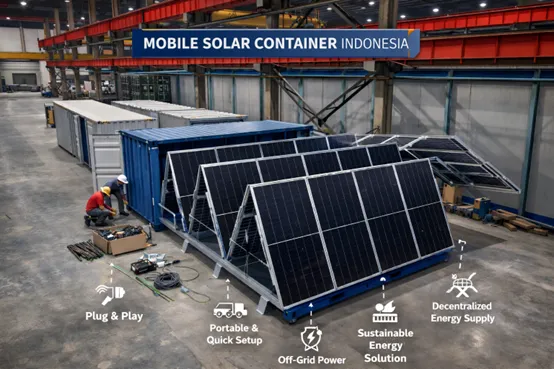 Powering the Archipelago: The Efficiency of the Mobile Solar Container Indonesia