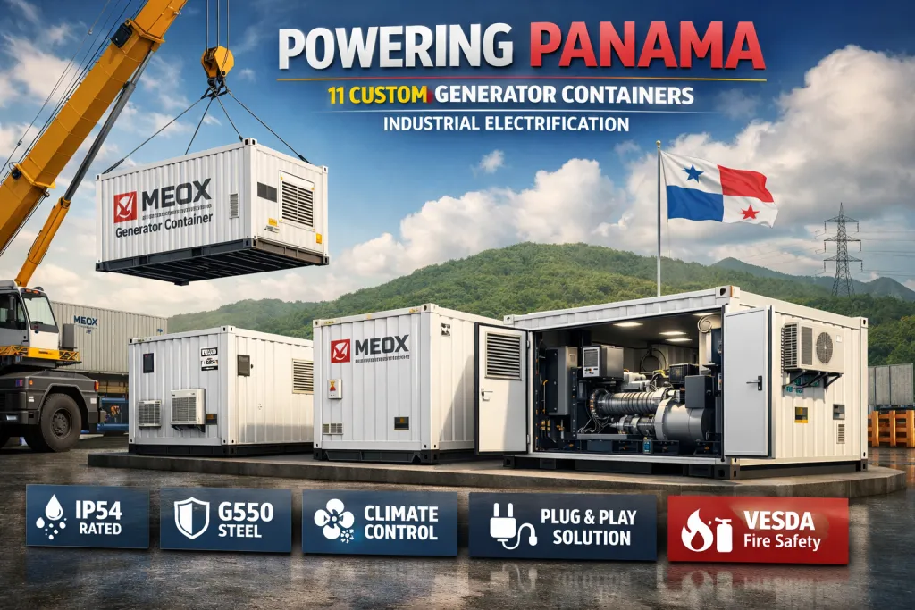 generator powering panama