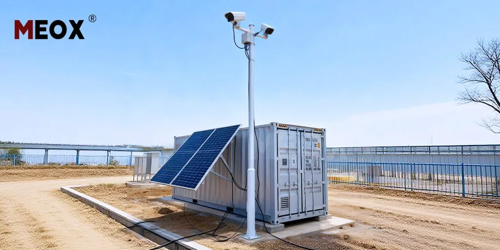 solar generators in remote monitoring