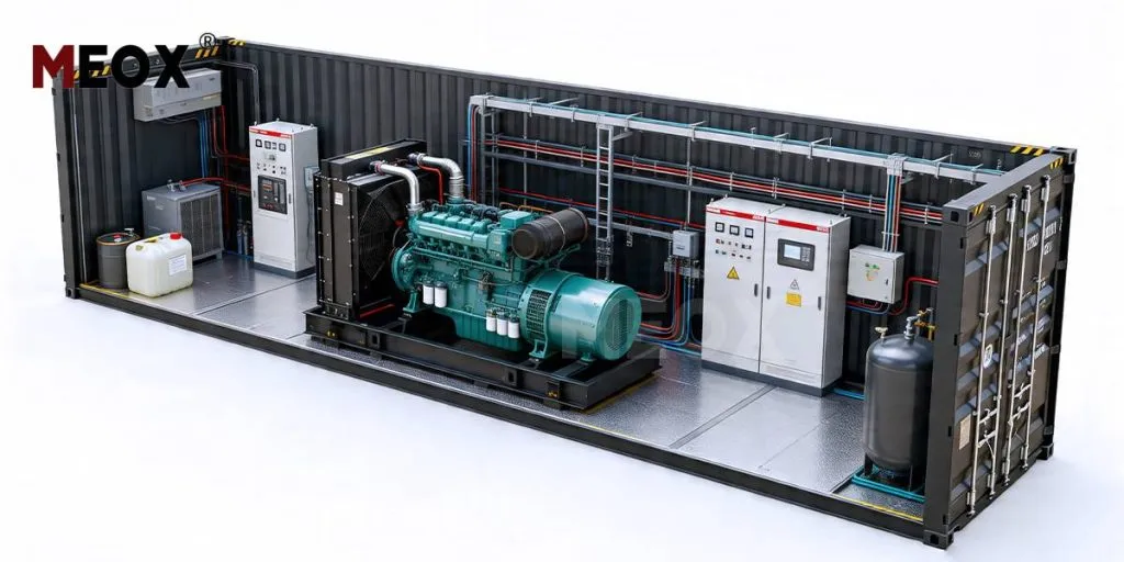 container power backup systems