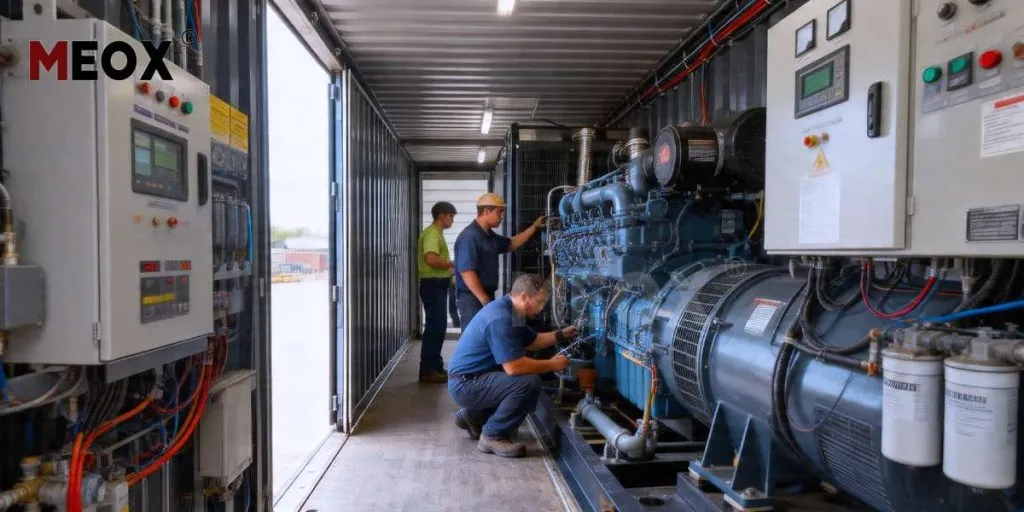 40hq generator container 