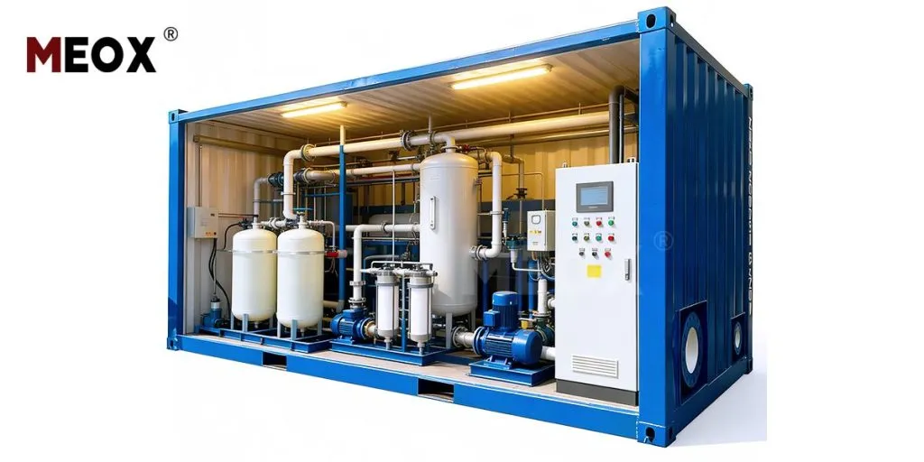 containerized water treatment plant 