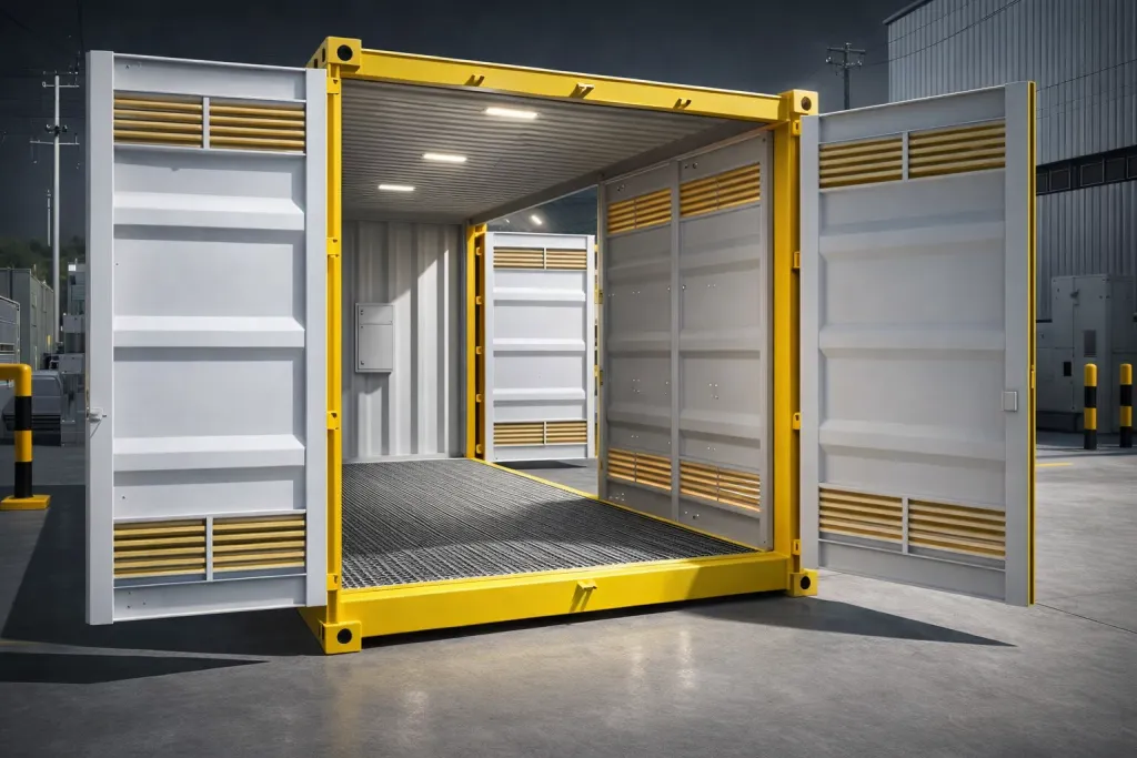 Hazmat storage container