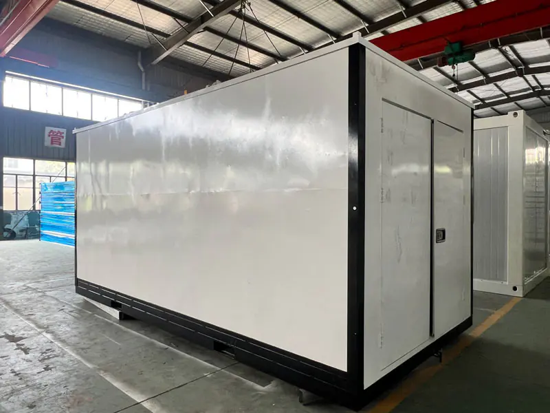 foldable steel storage container