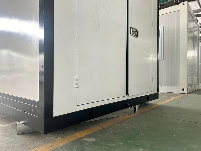 foldable steel storage container