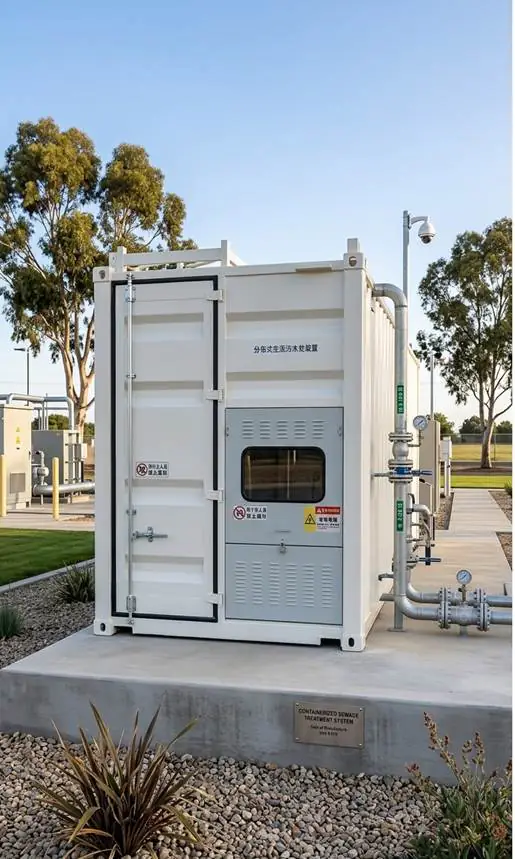 Containerized Sewage Treatment_BackSide