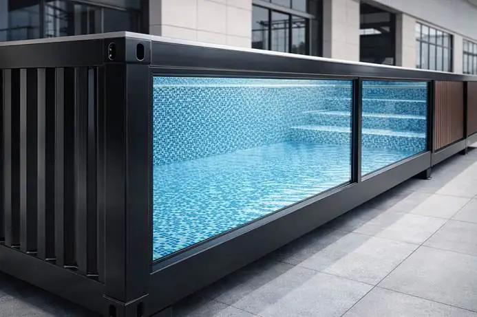 Customized Shipping Container Swimming Pool