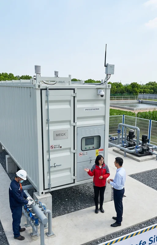 Sewage Treatment Container