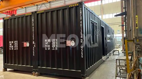Luxury Container Homes are at the factory