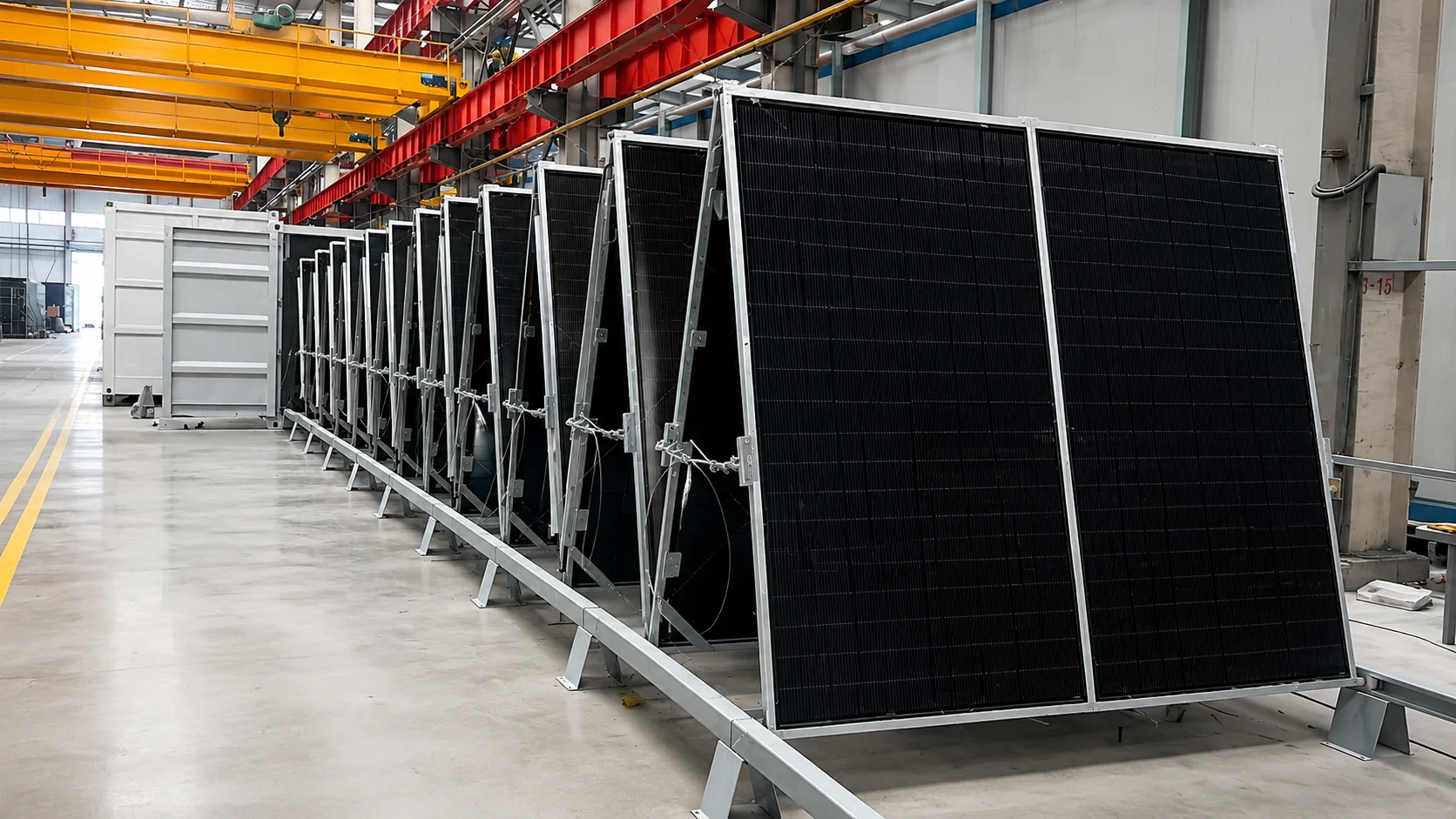 Close View of the 10ft Mobile Solar Container