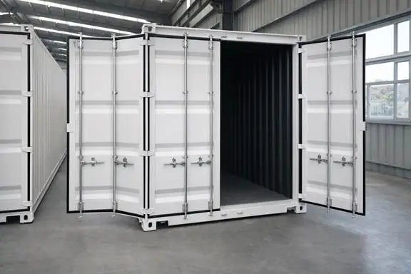 Double Door Container_front view