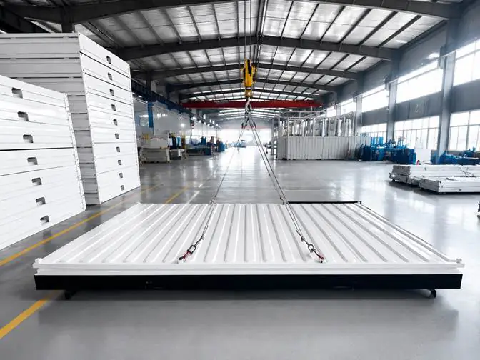 Foldable Steel Storage Container_Folded