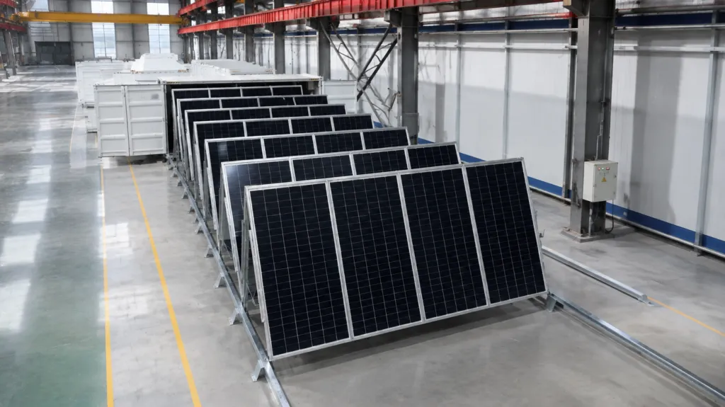 20ft Solar Container_Panel